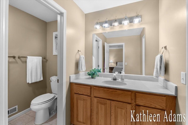 9650 Killdeer Ct, Canadian Lakes, MI 49346 - bathroom featuring vanity and tile patterned flooring