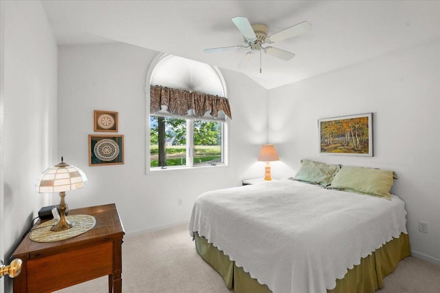 9650 Killdeer Ct, Canadian Lakes, MI 49346 - bedroom featuring carpet and ceiling fan