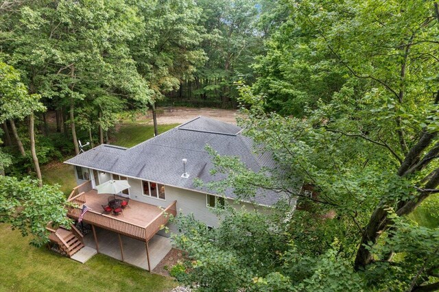 9650 Killdeer Ct, Canadian Lakes, MI 49346 - view of subject property