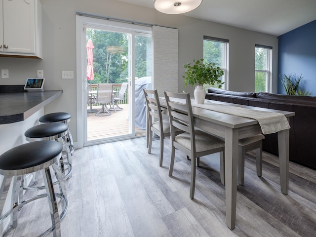 3740 Pristine Ave, Kalamazoo, MI 49048 - dining area featuring light wood-type flooring