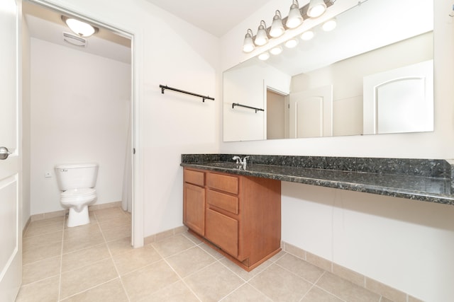 4215 Chandi Ct, Ypsilanti, MI 48197 - bathroom with vanity and tile patterned floors