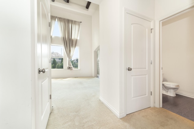 4215 Chandi Ct, Ypsilanti, MI 48197 - hallway featuring carpet floors and baseboards