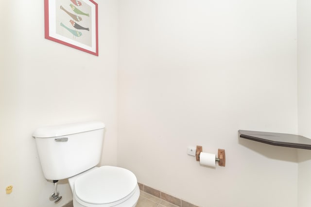 4215 Chandi Ct, Ypsilanti, MI 48197 - bathroom with toilet and tile patterned flooring