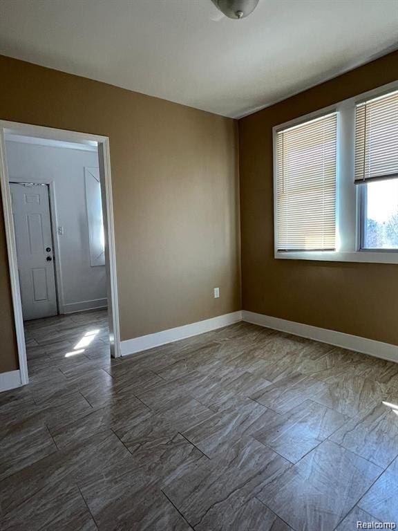 6349 Barlum St, Detroit, MI 48210 - empty room with baseboards