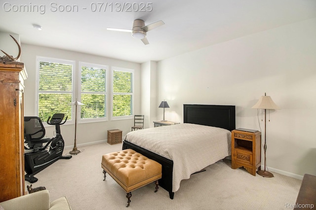 4104 Ashdale Way, Clarkston, MI 48348 - bedroom featuring carpet and a ceiling fan