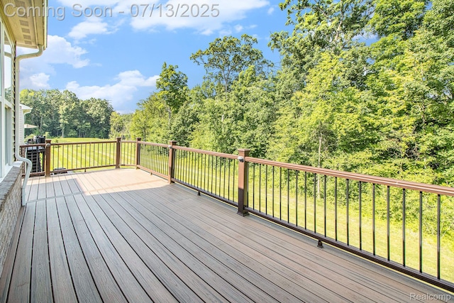 4104 Ashdale Way, Clarkston, MI 48348 - view of wooden deck