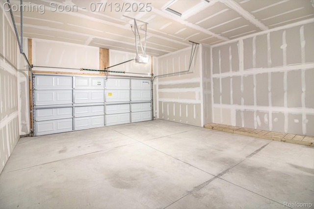4104 Ashdale Way, Clarkston, MI 48348 - garage featuring a garage door opener
