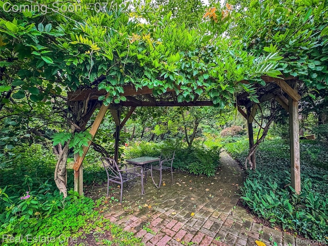 115 Illinois Ave, Pontiac, MI 48341 - exterior space featuring a gazebo and a patio
