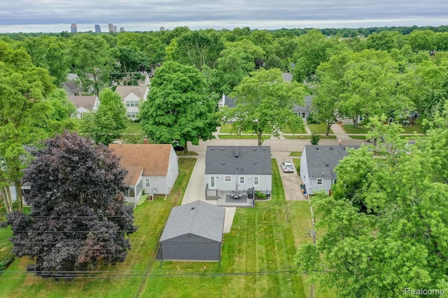 2220 Cummings Ave, Berkley, MI 48072 - aerial perspective of suburban area
