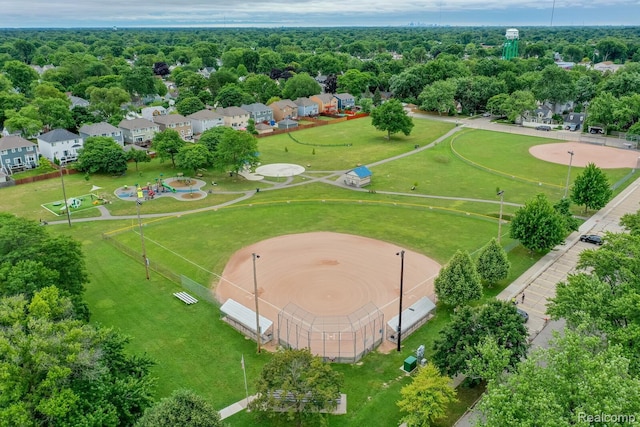2220 Cummings Ave, Berkley, MI 48072 - drone / aerial view