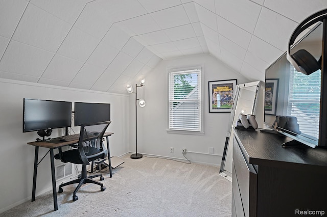 2220 Cummings Ave, Berkley, MI 48072 - office space featuring vaulted ceiling and light carpet
