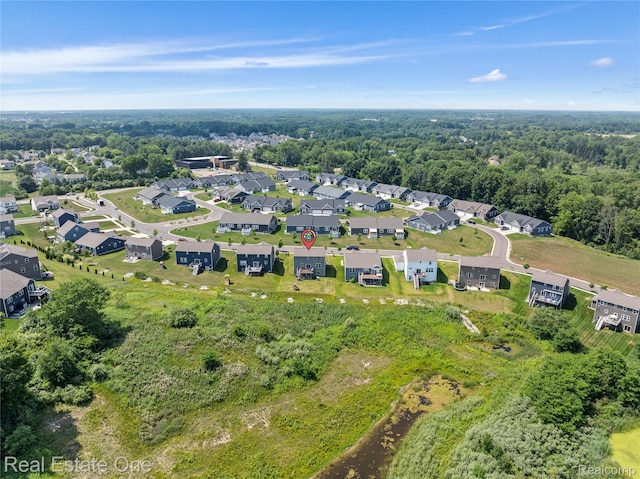 2838 Bogues View Dr, Howell, MI 48843 - view of property location with nearby suburban area