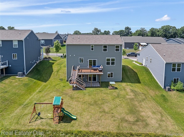 2838 Bogues View Dr, Howell, MI 48843 - aerial view of residential area