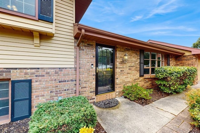 1330 Desmond St, Saint Joseph, MI 49085 - doorway to property featuring brick siding