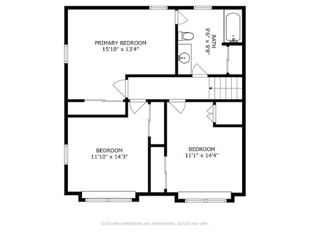 1330 Desmond St, Saint Joseph, MI 49085 - view of home floor plan
