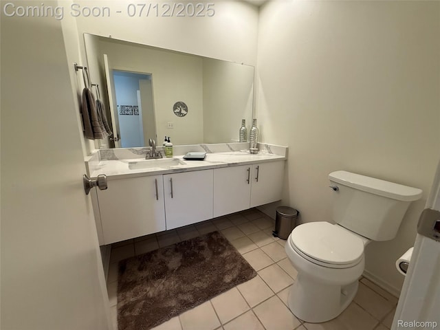 4178 Breckenridge Dr, West Bloomfield, MI 48322 - bathroom featuring double vanity and tile patterned flooring