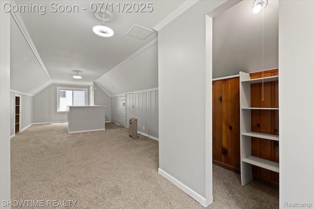 23041 Shakespeare Ave, Eastpointe, MI 48021 - bonus room featuring vaulted ceiling and carpet