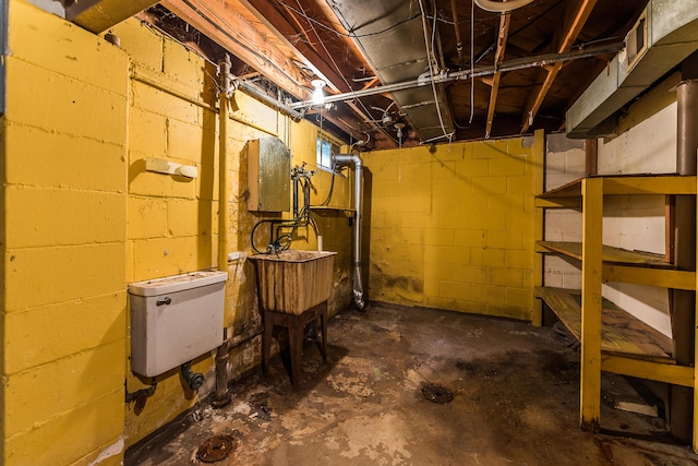 303 Wesley St, Ann Arbor, MI 48103 - view of unfinished below grade area