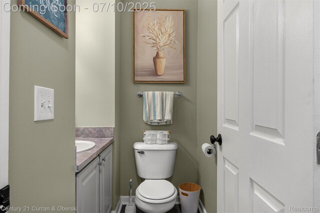 23486 Boller Ct, Trenton, MI 48183 - bathroom with vanity and toilet