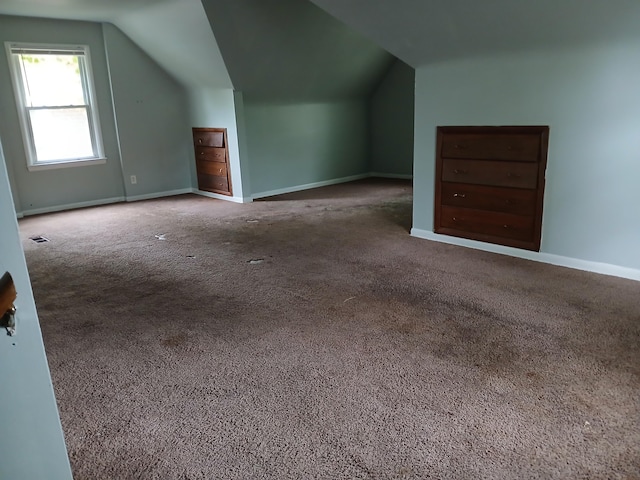 9729 Lakepointe St, Detroit, MI 48224 - bonus room featuring lofted ceiling and carpet flooring