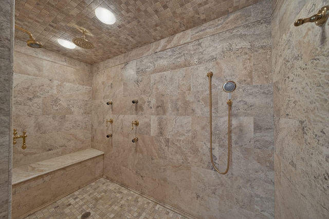 3420 Grange Rd, Berrien Springs, MI 49103 - full bath with a tile shower