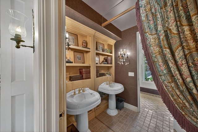 3420 Grange Rd, Berrien Springs, MI 49103 - bathroom featuring baseboards