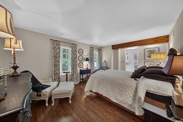 3420 Grange Rd, Berrien Springs, MI 49103 - bedroom featuring dark wood-type flooring