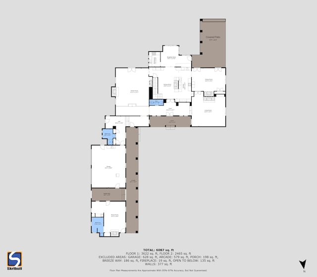 3420 Grange Rd, Berrien Springs, MI 49103 - view of home floor plan
