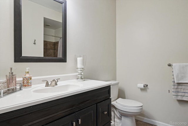 170 W Reed Lake Ct, Commerce Twp, MI 48390 - bathroom with vanity and a shower