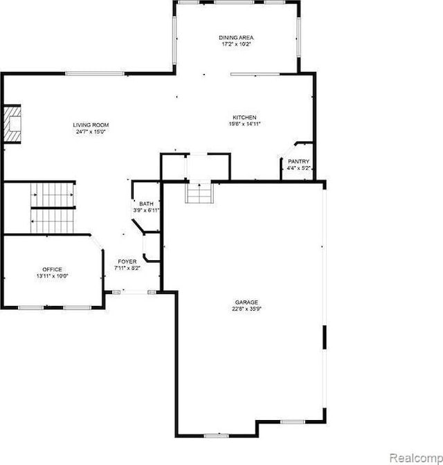 170 W Reed Lake Ct, Commerce Twp, MI 48390 - view of floor plan / room layout