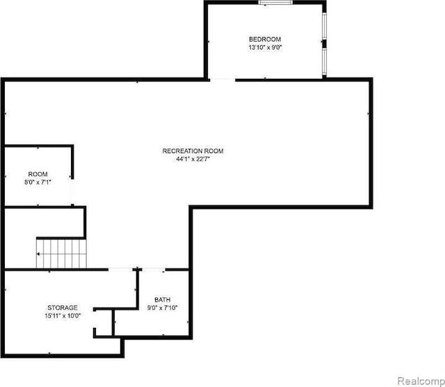 170 W Reed Lake Ct, Commerce Twp, MI 48390 - view of room layout