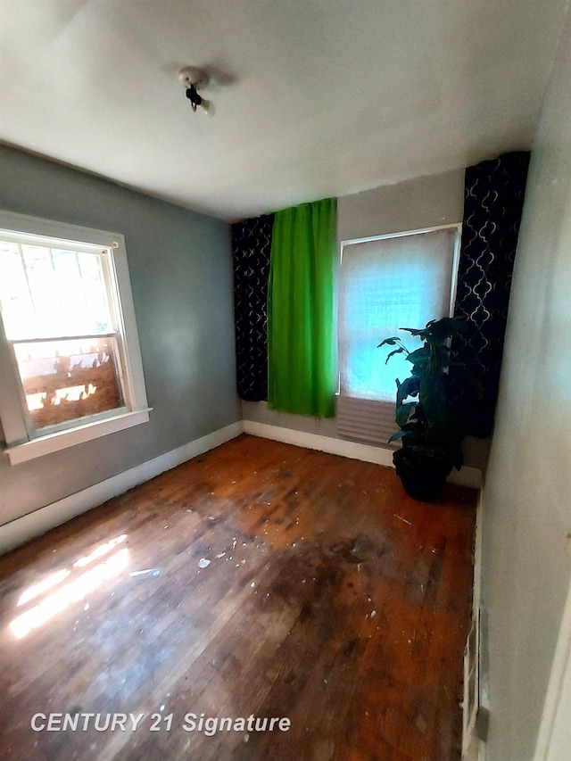 1205 Copeman Blvd, Flint, MI 48504 - empty room featuring hardwood / wood-style floors and baseboards