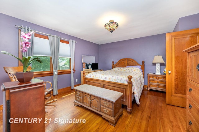 9610 Saginaw St, Reese, MI 48757 - bedroom featuring light wood-style floors