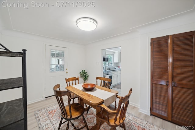 19190 Woodworth, Redford, MI 48240 - dining area with light wood-style flooring