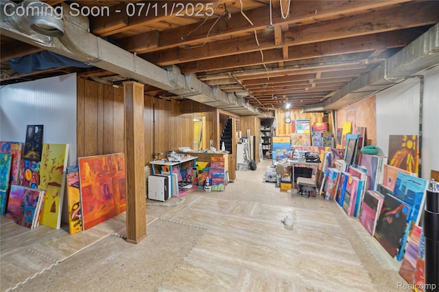 19190 Woodworth, Redford, MI 48240 - view of unfinished below grade area