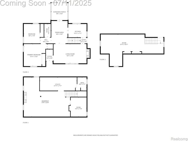 19190 Woodworth, Redford, MI 48240 - view of floor plan / room layout