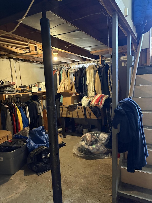 1993 Taube Ave, Benton Harbor, MI 49022 - view of unfinished basement