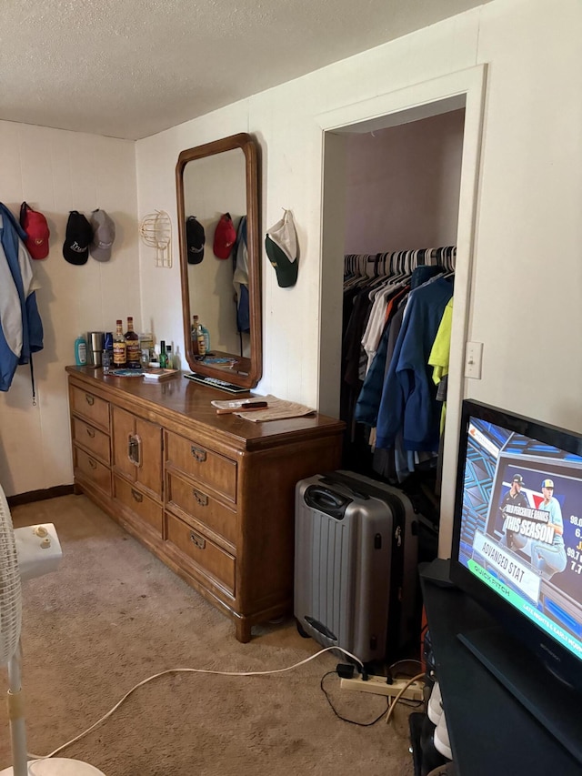 1993 Taube Ave, Benton Harbor, MI 49022 - bathroom with a textured ceiling and vanity