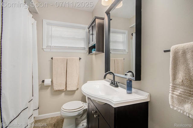 1510 S Harris Rd, Ypsilanti, MI 48198 - full bathroom featuring vanity and a shower with shower curtain