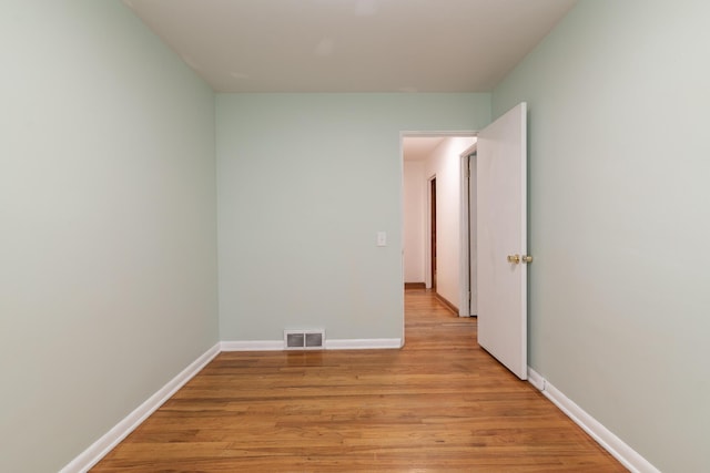3026 Leigh Ave, Kalamazoo, MI 49048 - empty room with light wood finished floors and baseboards