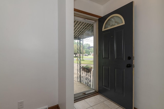 3026 Leigh Ave, Kalamazoo, MI 49048 - foyer entrance with light tile patterned floors