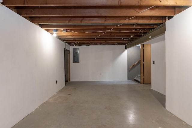 3026 Leigh Ave, Kalamazoo, MI 49048 - finished basement featuring electric panel and stairway
