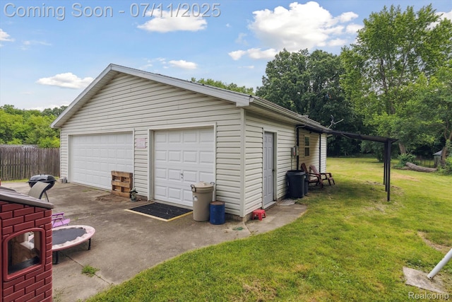 3410 Eastdale Dr, Flint, MI 48506 - view of detached garage