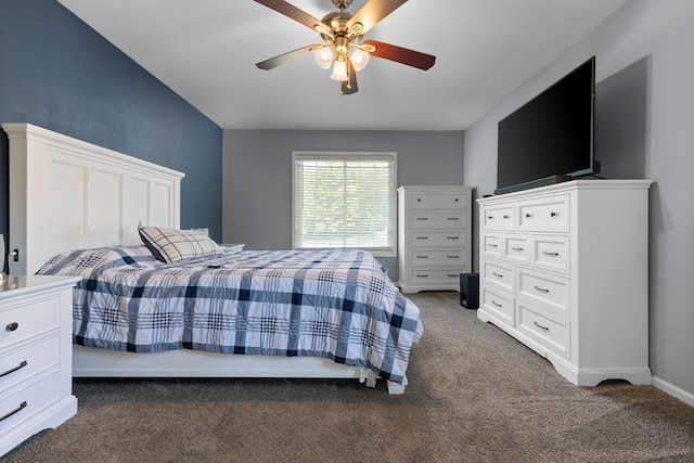 2017 Cumberland Dr, Brighton, MI 48114 - bedroom with carpet and ceiling fan