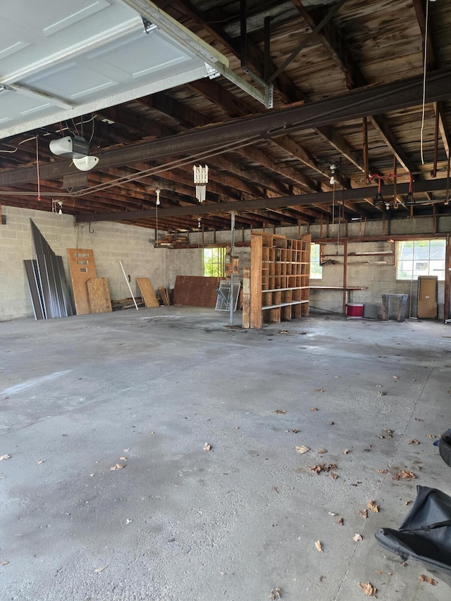 505 N Pine St, Evart, MI 49631 - view of garage