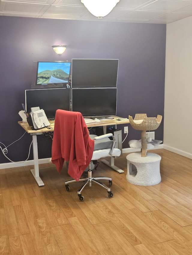 227 W Nelson St, Hastings, MI 49058 - office space featuring wood finished floors and baseboards