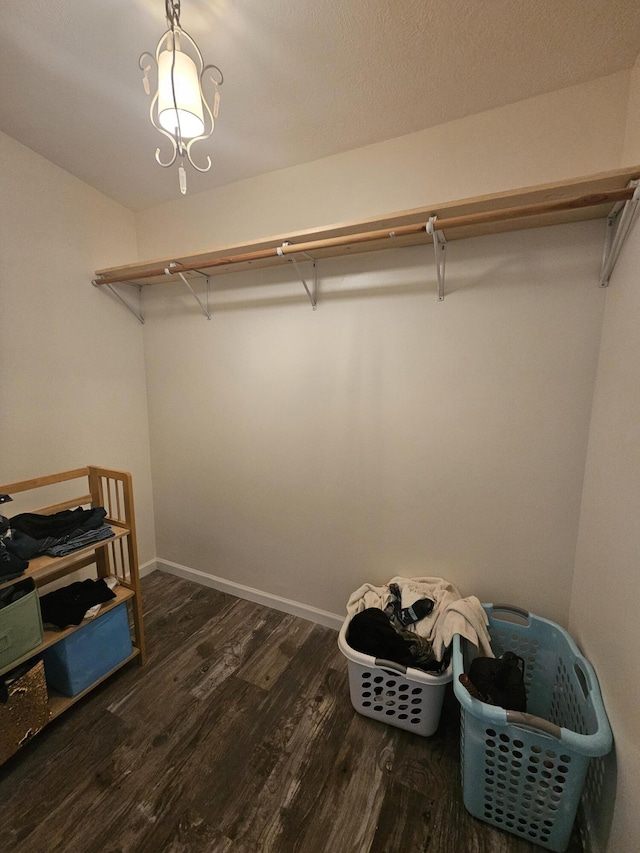 227 W Nelson St, Hastings, MI 49058 - walk in closet featuring dark wood-style flooring