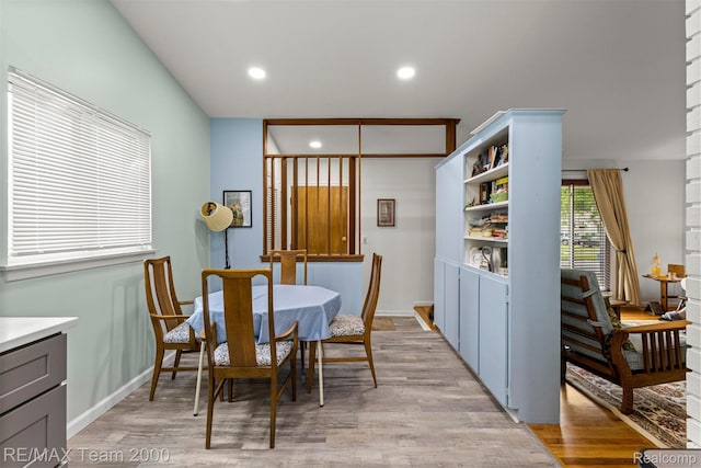 7396 N Charlesworth St, Dearborn Heights, MI 48127 - dining room featuring light wood-style flooring and recessed lighting