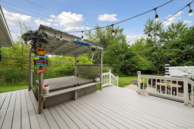 514 Sulley St, Waterford, MI 48327 - view of deck