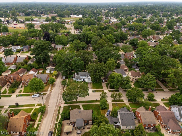 611 N Melborn St, Dearborn, MI 48128 - aerial view of residential area